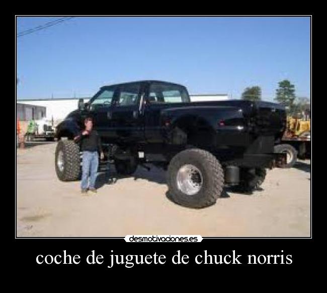 coche de juguete de chuck norris -