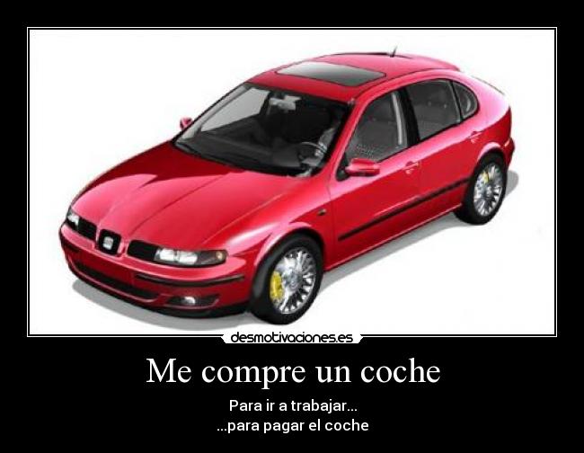 Me compre un coche -