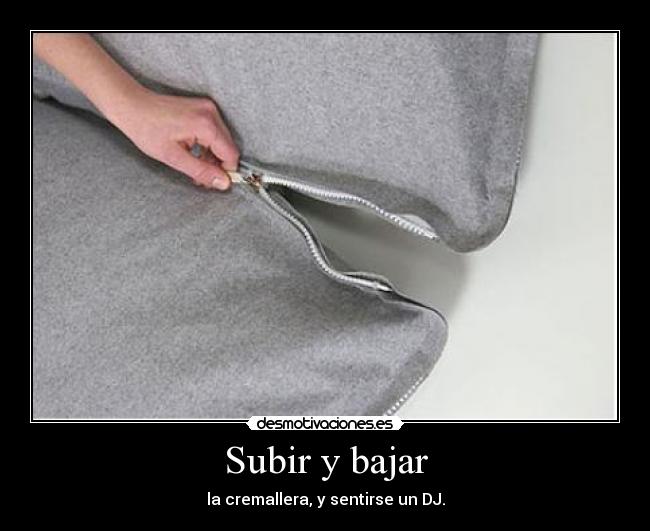 Subir y bajar -