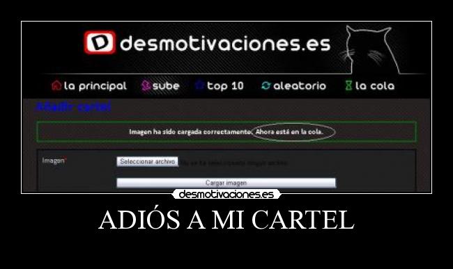 carteles cola adios cartel desmotivaciones