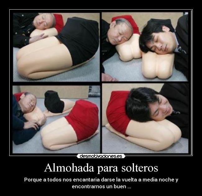 Almohada para solteros - 