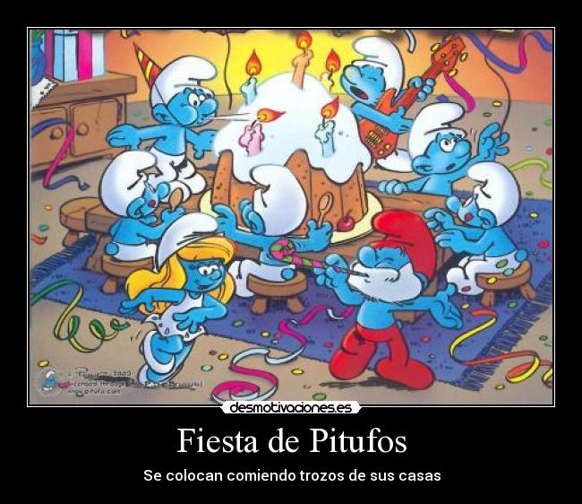 Fiesta de Pitufos - 