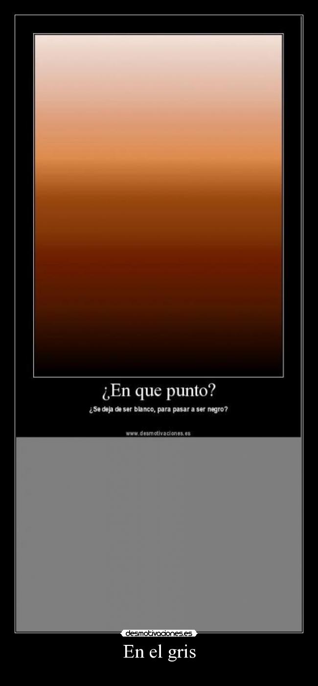 En el gris - 