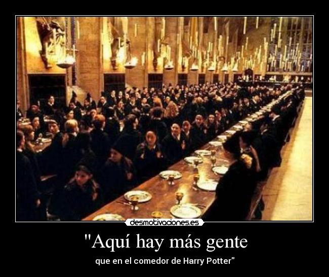 Aquí hay más gente -