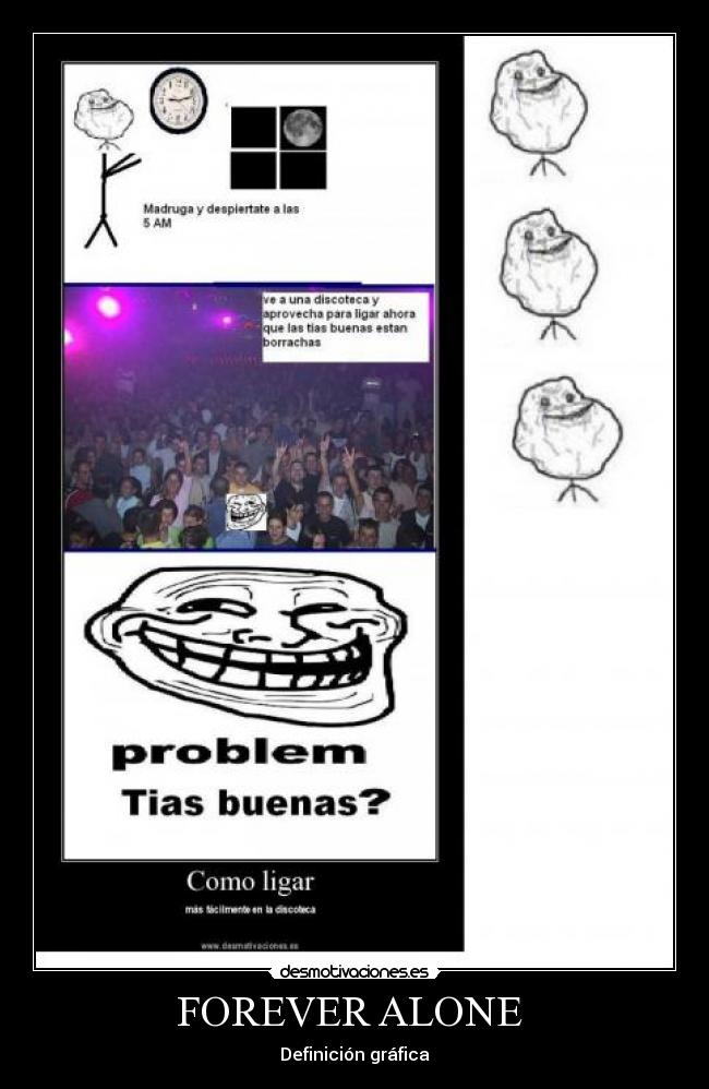 FOREVER ALONE - Definición gráfica