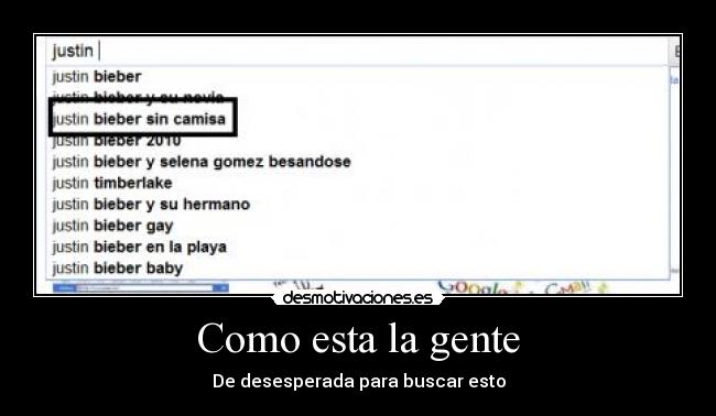 Como esta la gente -