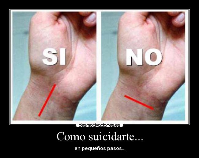 Como suicidarte... - 