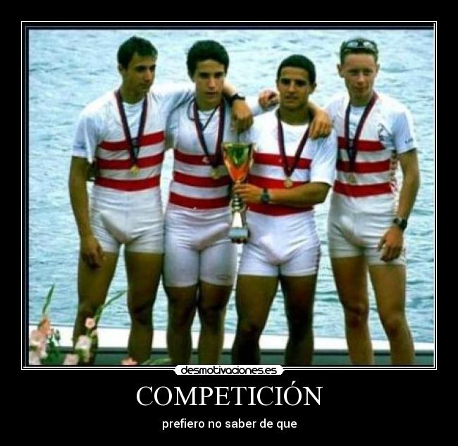 COMPETICIÓN - prefiero no saber de que