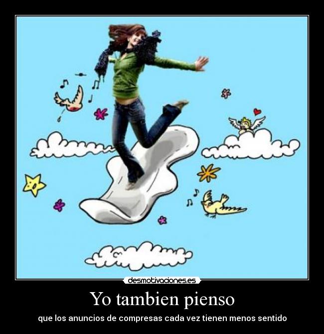 carteles compresas evax desmotivaciones