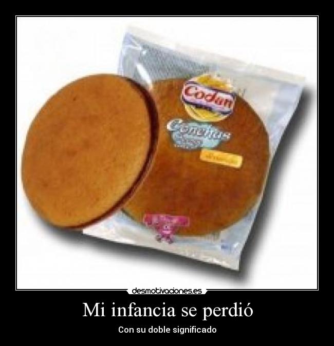 Mi infancia se perdió -