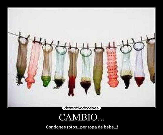 carteles condones desmotivaciones