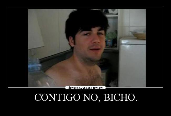 CONTIGO NO, BICHO. - 