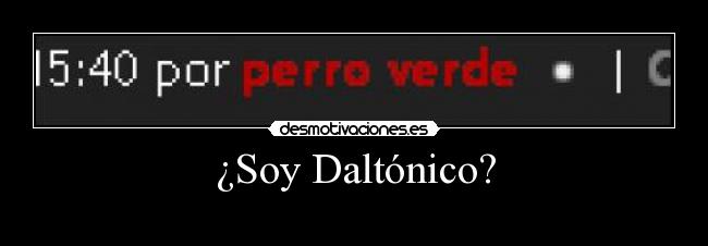 ¿Soy Daltónico? - 