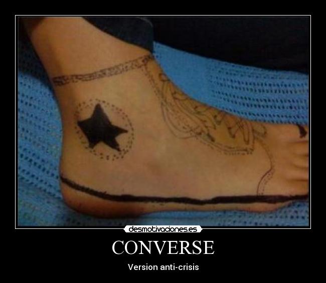 CONVERSE - Version anti-crisis