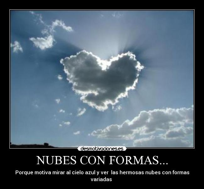 NUBES CON FORMAS... - 