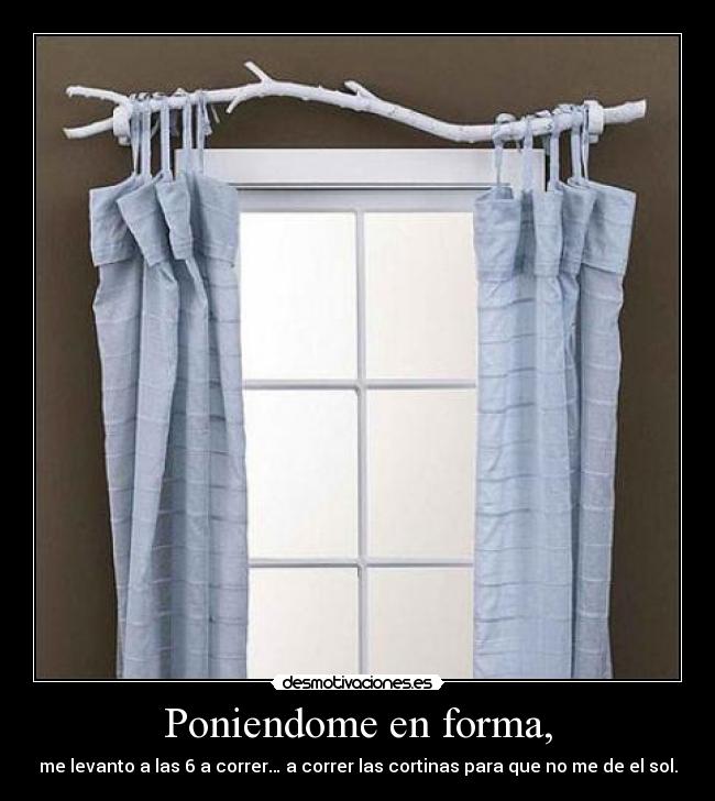 Poniendome en forma, - 