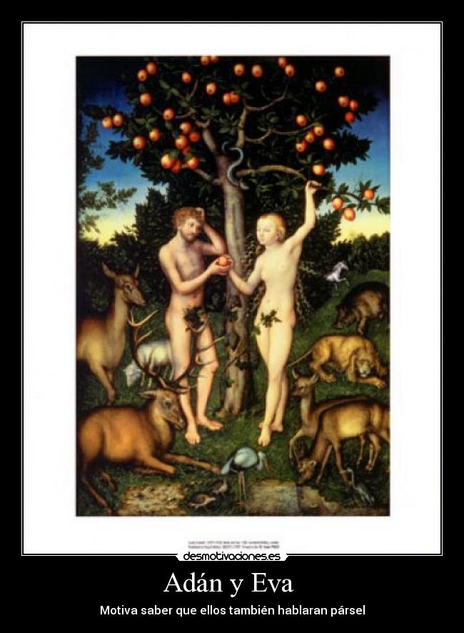 Adán y Eva -
