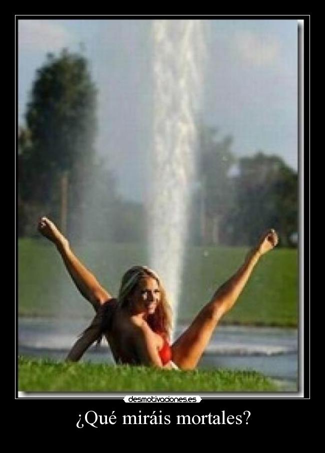 ¿Qué miráis mortales? - 
