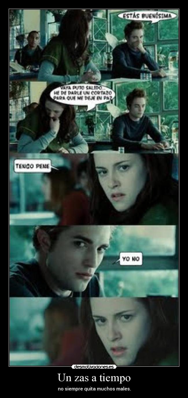 Un zas a tiempo - no siempre quita muchos males.