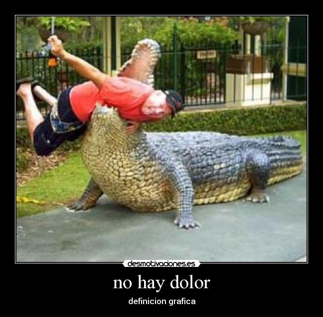 no hay dolor -