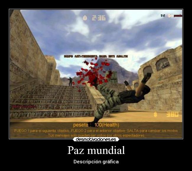 Paz mundial - Descripción gráfica