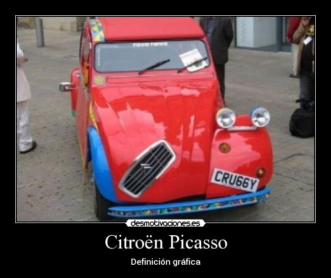 carteles citroen picasso coche desmotivaciones