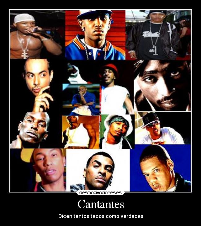 Cantantes -