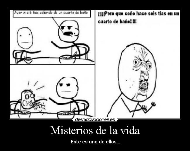 Misterios de la vida -