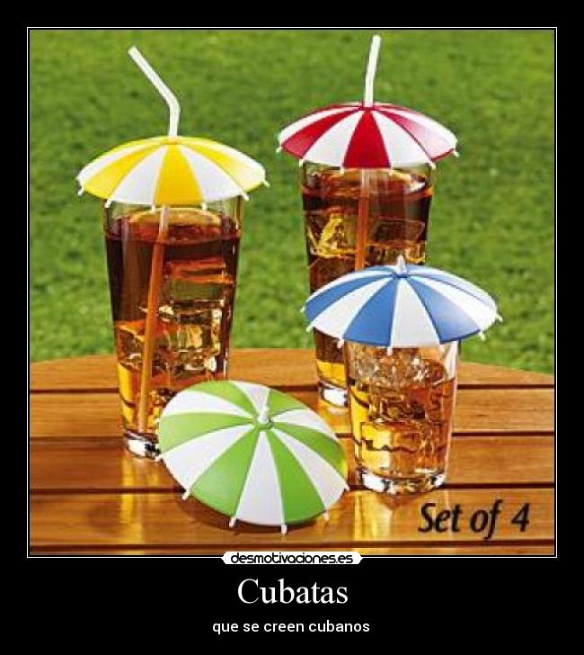 Cubatas - que se creen cubanos