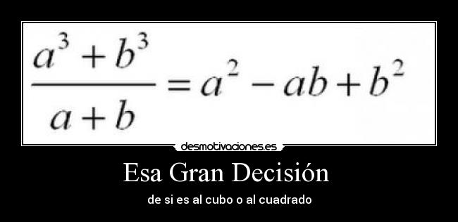 Esa Gran Decisión -