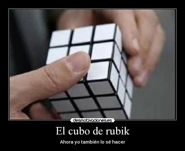 El cubo de rubik - 