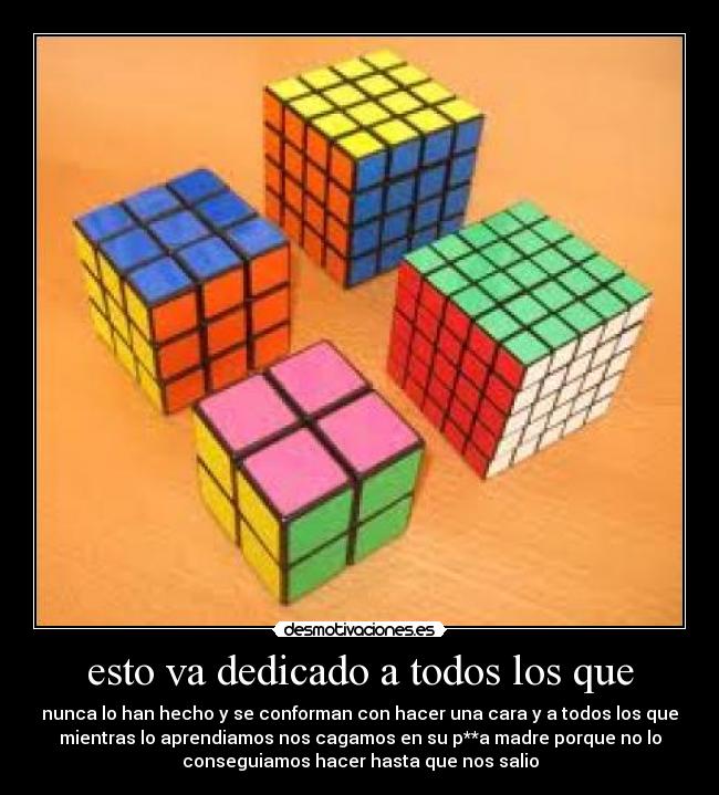 esto va dedicado a todos los que - 