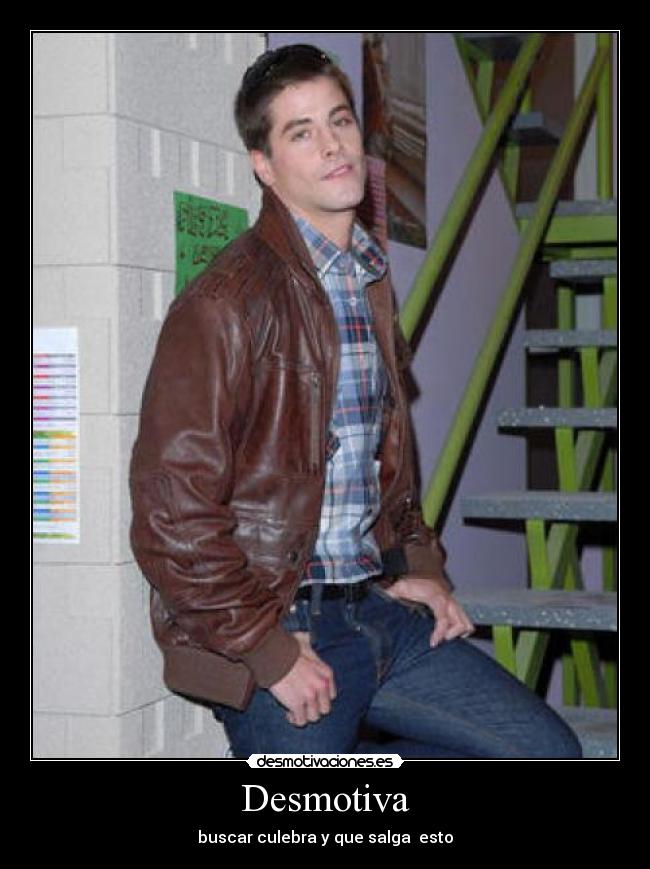Desmotiva - buscar culebra y que salga esto