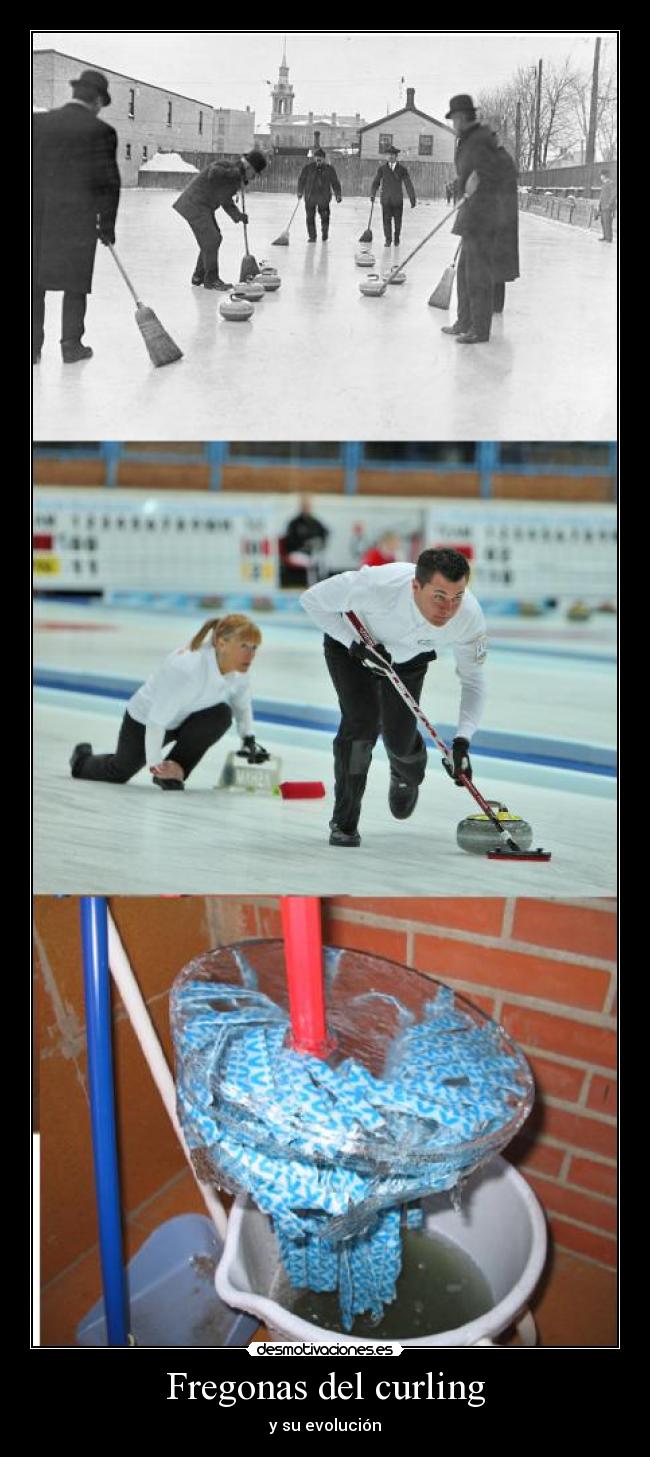 Fregonas del curling - y su evolución