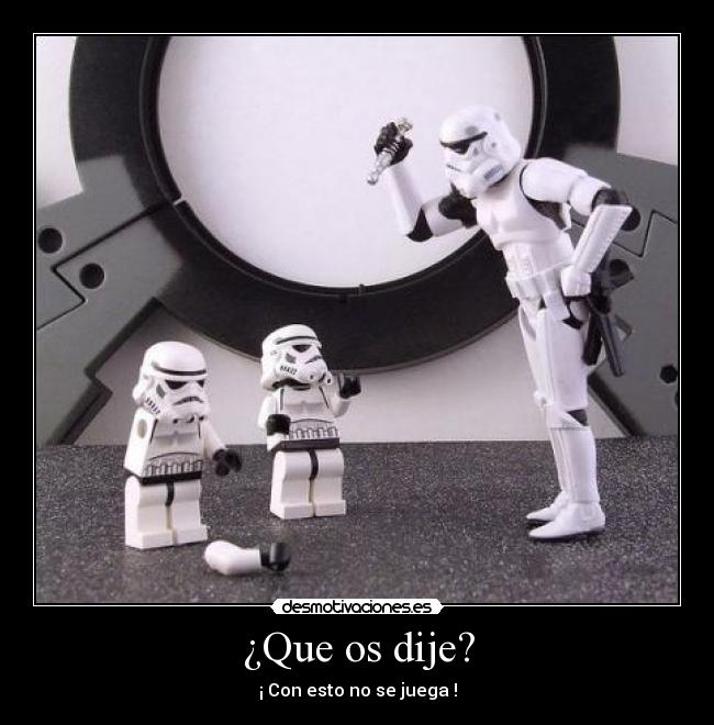 carteles lego imperial desmotivaciones