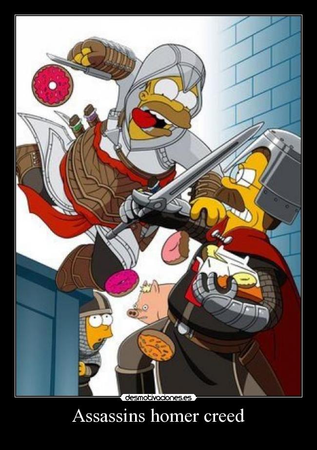 Assassins homer creed -