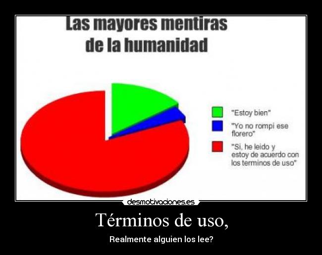 carteles terminos uso leer desmotivaciones