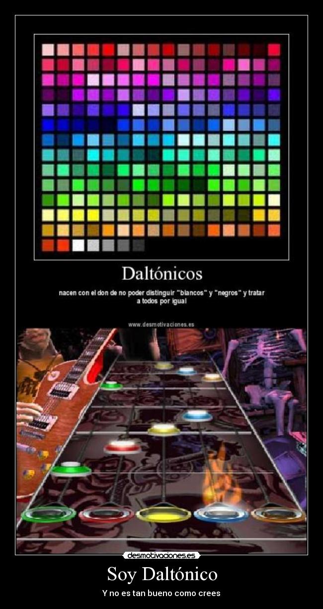 Soy Daltónico - Y no es tan bueno como crees