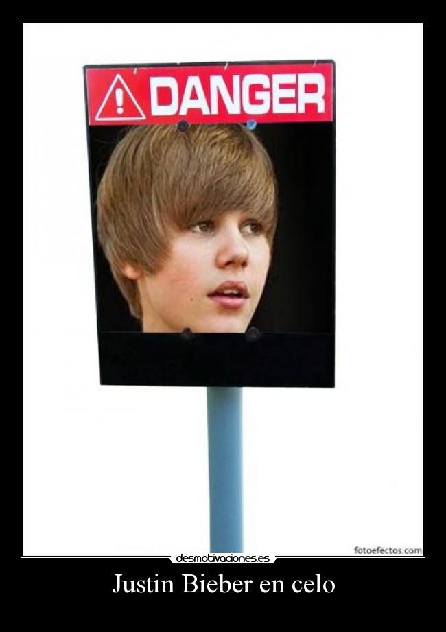 Justin Bieber en celo -