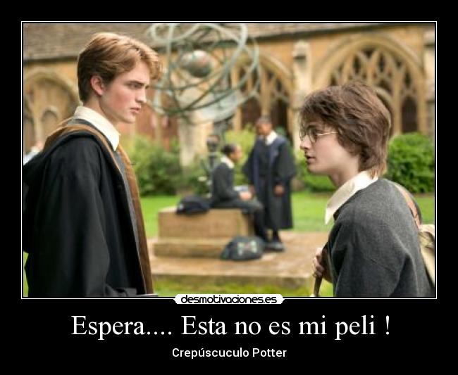 Espera.... Esta no es mi peli ! -