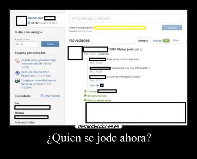 ¿Quien se jode ahora? -