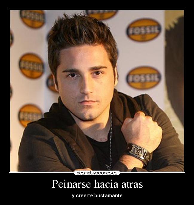 Peinarse hacia atras -