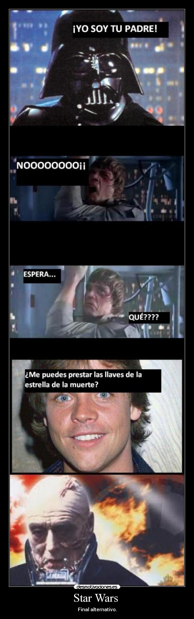 Star Wars - Final alternativo.