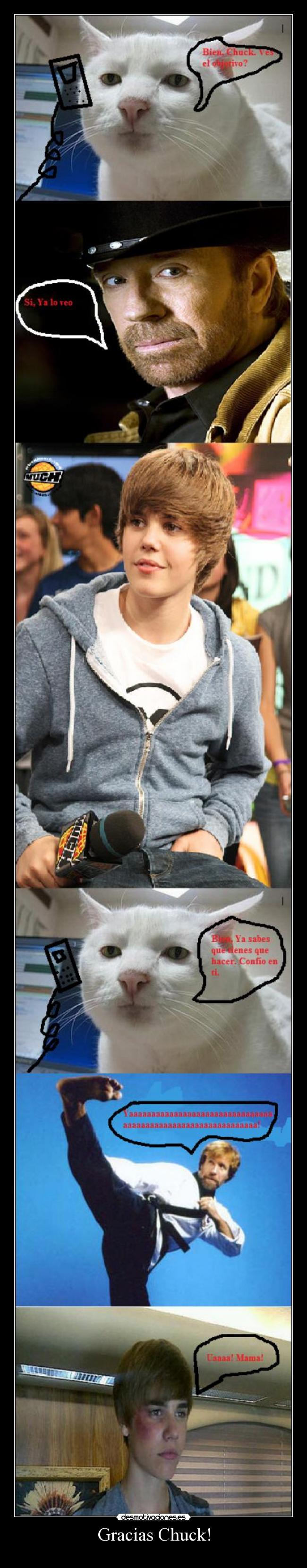 Gracias Chuck! - 