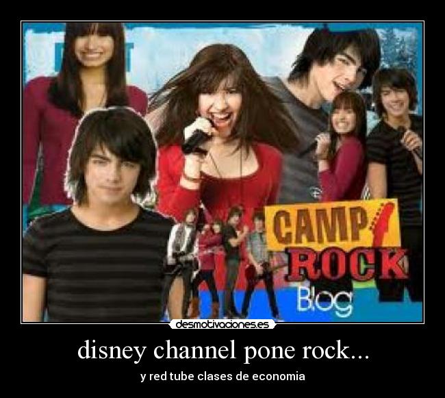 disney channel pone rock... - y red tube clases de economia