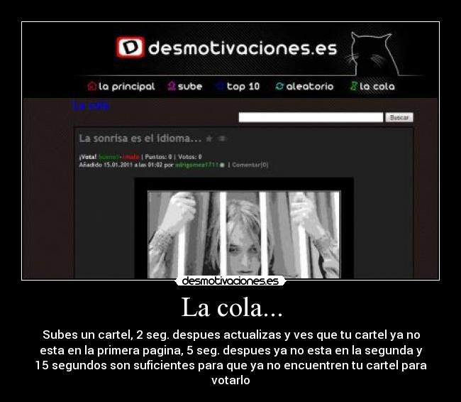 La cola... - 