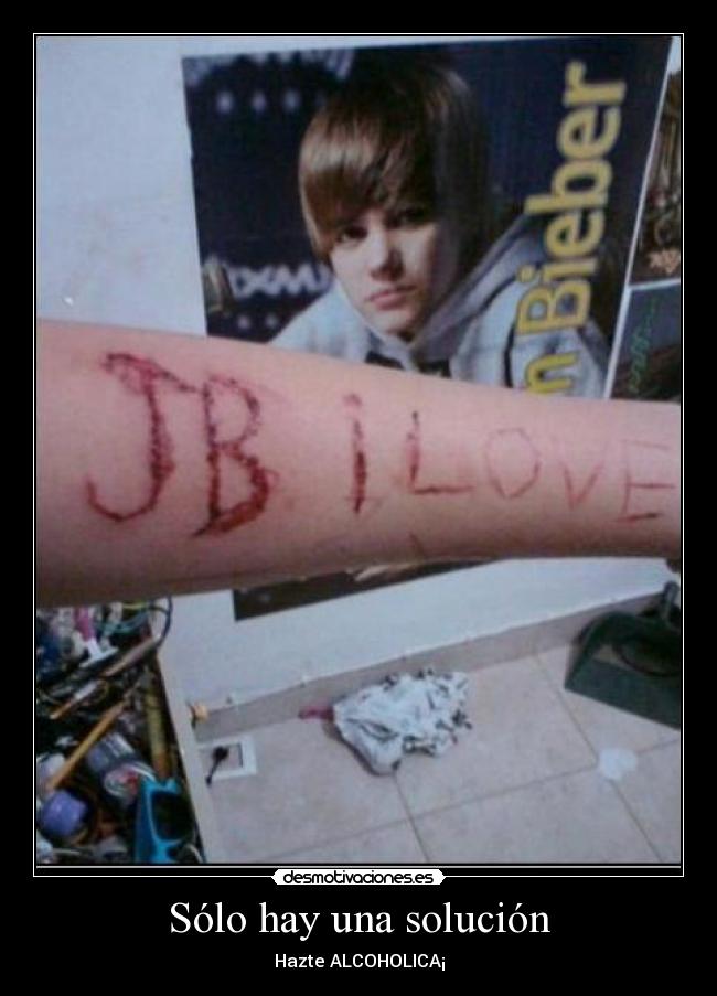 carteles justin bieber desmotivaciones