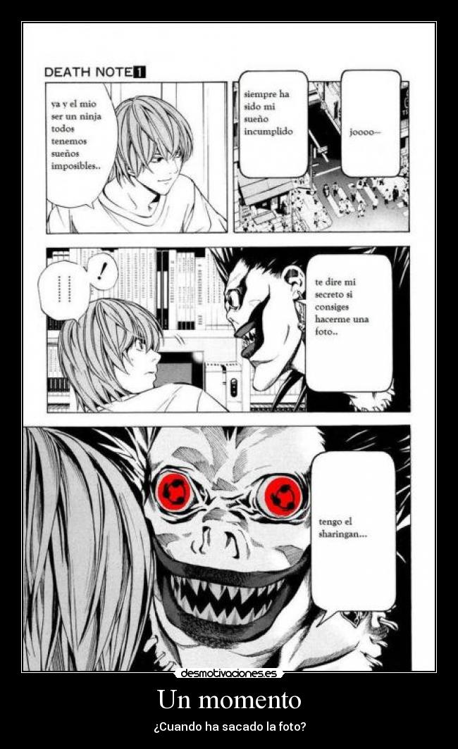 carteles death note light kira ryuk desmotivaciones