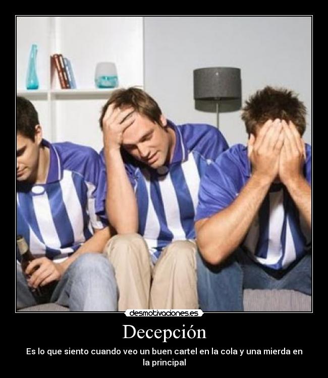 Decepción -