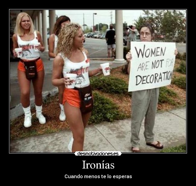 Ironías - Cuando menos te lo esperas